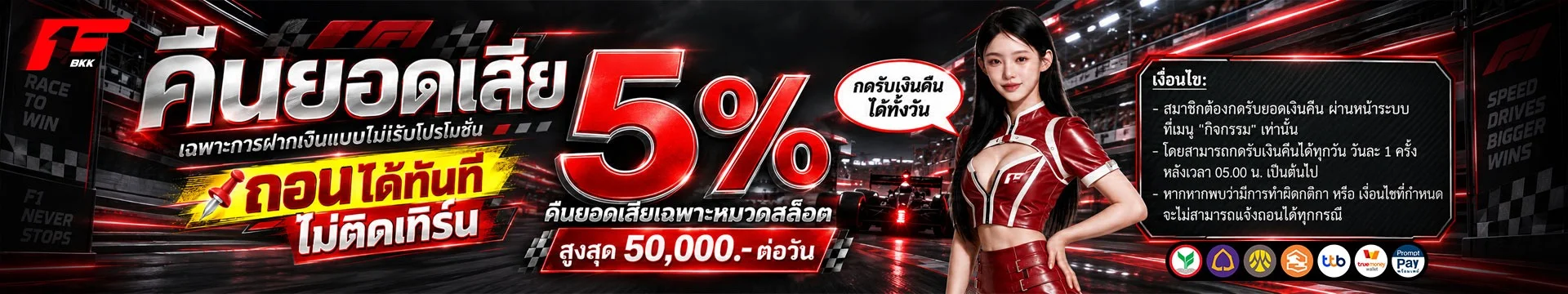 F1BKK สล็อตเว็บตรงสายสปีด